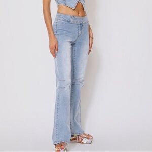 NWT Tiger Mist Stretch Flare Jeans Size Small